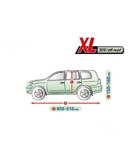FUNDA EXTERIOR CUBRE COCHE XL SUV